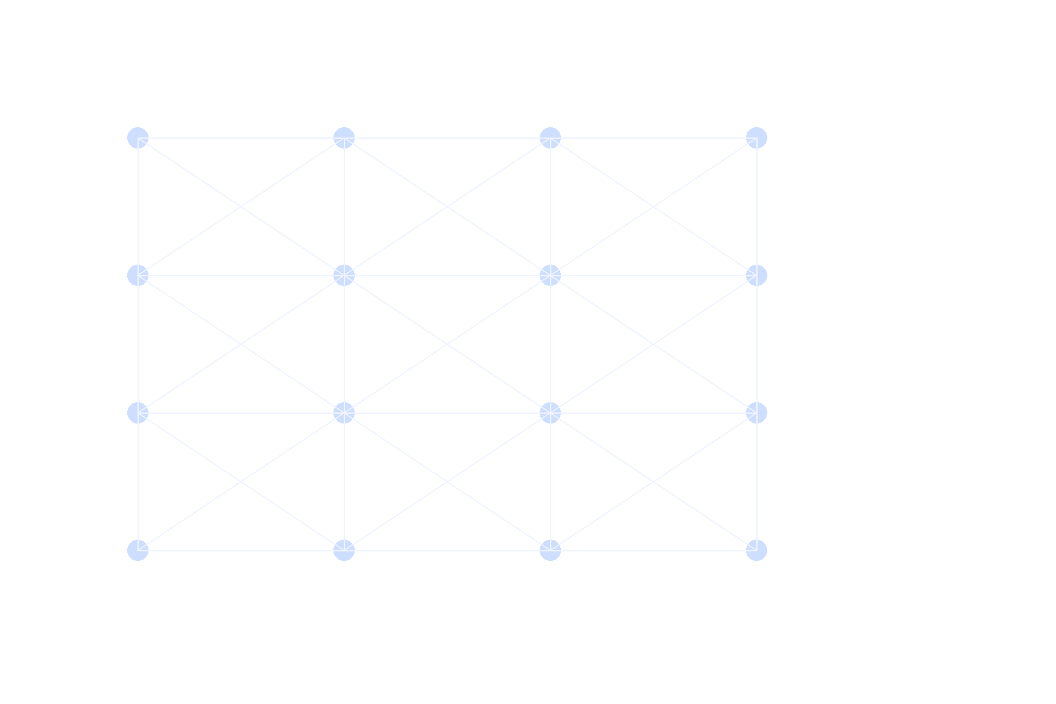 Abstract visualization of timelines, observation points, and reality fragments in the STRATA universe